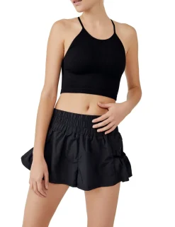 Get Your Flirt On High Waisted Gym Shorts