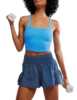 Get Your Flirt On High Waisted Gym Shorts