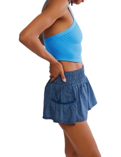 Get Your Flirt On High Waisted Gym Shorts