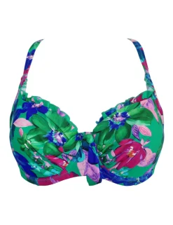 Getaway Floral Wired Bikini Top