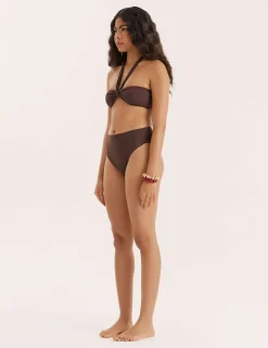 Gia High Waisted Bikini Bottoms