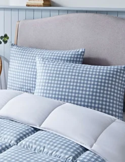 Gingham 4.5 Tog Coverless Duvet Set