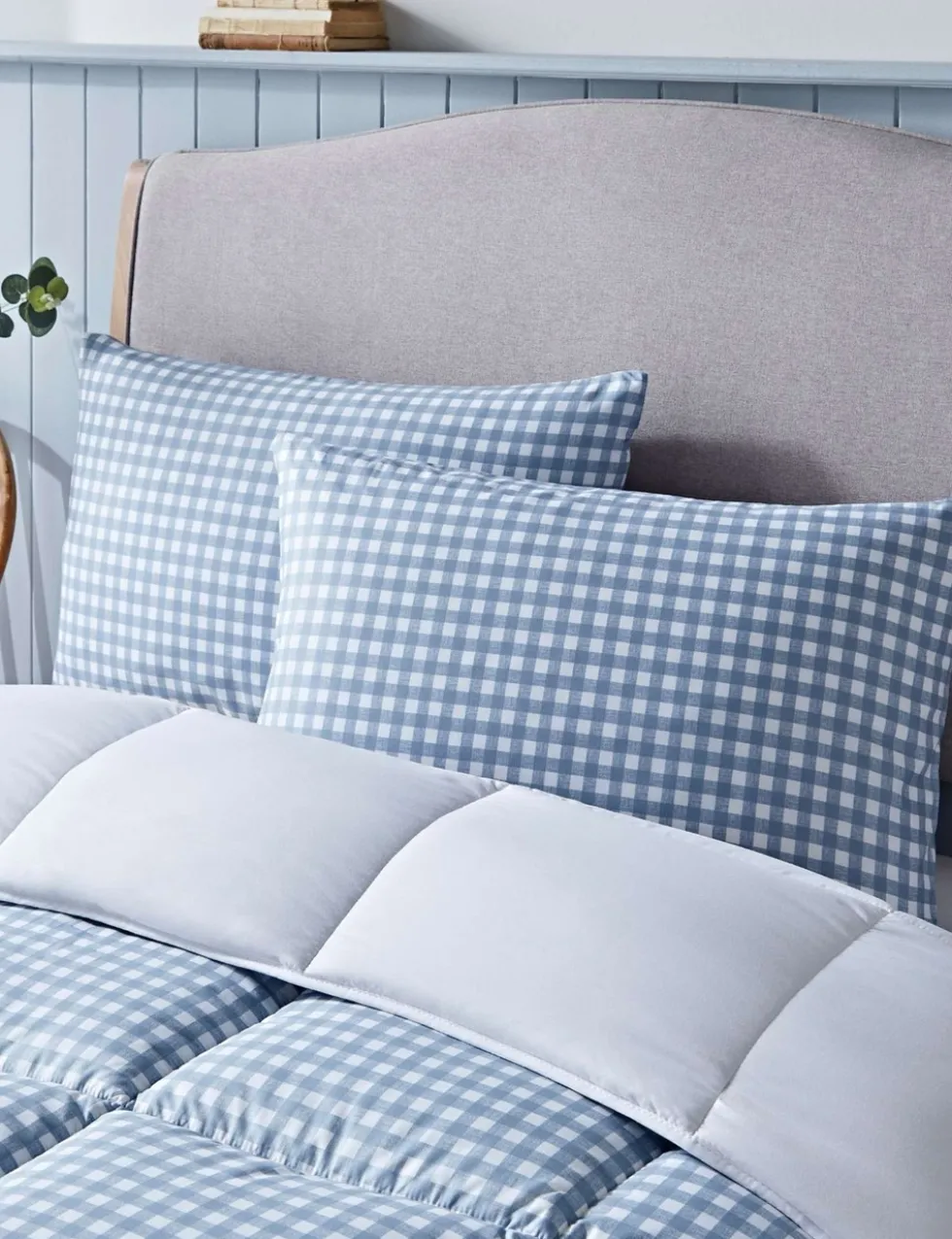 Gingham 10.5 Tog Coverless Duvet Set
