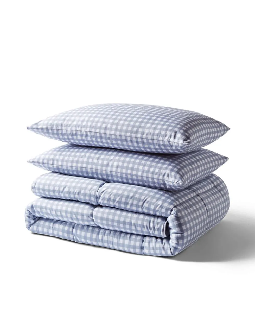 Gingham 10.5 Tog Coverless Duvet Set
