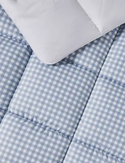 Gingham 10.5 Tog Coverless Duvet Set