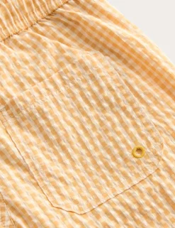Gingham Seersucker Swim Shorts (2-8 Yrs)