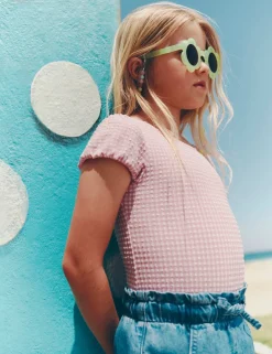 Gingham Swimsuit (2-8 Yrs)