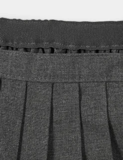 Girls' Easy Dressing Pull On School Skirt (2-16 Yrs)