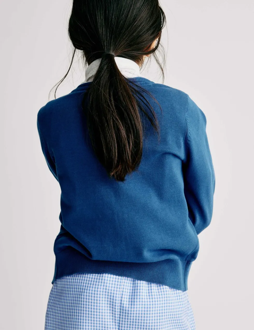 Girls' Gingham School Shorts (3-14 Yrs)