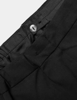 Girls High Waist Skinny School Trousers (9-18 Yrs)