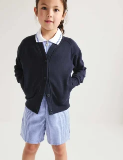 Girls' Jersey School Cardigan (2-18 Yrs)