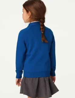 Girls' Jersey School Cardigan (2-18 Yrs)