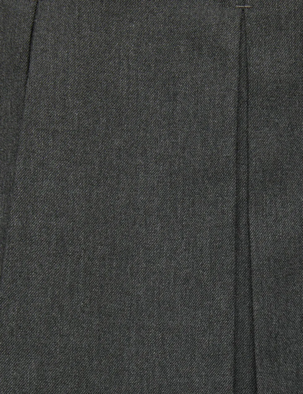 Girls' Plus Fit Permanent Pleats School Skirt (2-18 Yrs)
