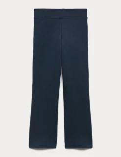 Girls' Regular Leg Jersey School Trousers (2-16 Yrs)