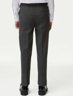 Girls' Regular Leg Stretch Trousers (2-18 Yrs)