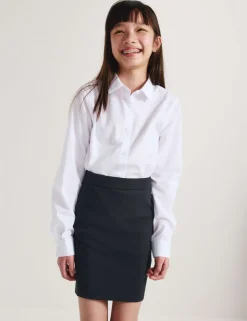 Girls Short Tube School Skirt (9-18 Yrs)