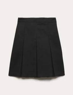 Girls' Slim Fit Permanent Pleats School Skirt (2-18 Yrs)