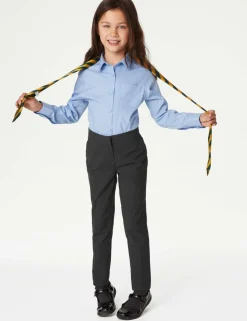 Girls' Super Skinny Leg School Trousers (2-18 Yrs)