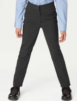 Girls' Super Skinny Leg School Trousers (2-18 Yrs)