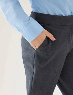 Girls' Super Skinny Leg School Trousers (2-18 Yrs)