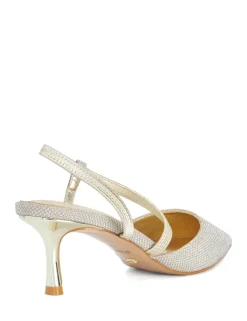 Glitter Stiletto Heel Court Shoes