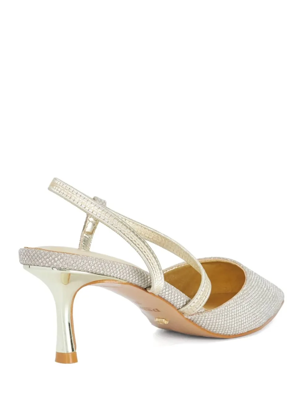 Glitter Stiletto Heel Court Shoes