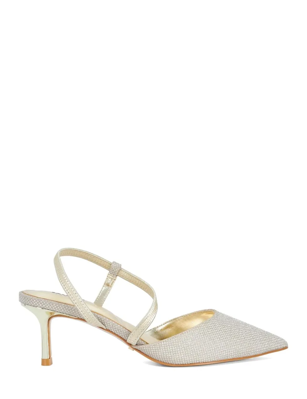 Glitter Stiletto Heel Court Shoes