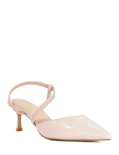 Glitter Stiletto Heel Court Shoes