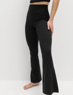 Go Balance Foldover Waist Flared Leggings