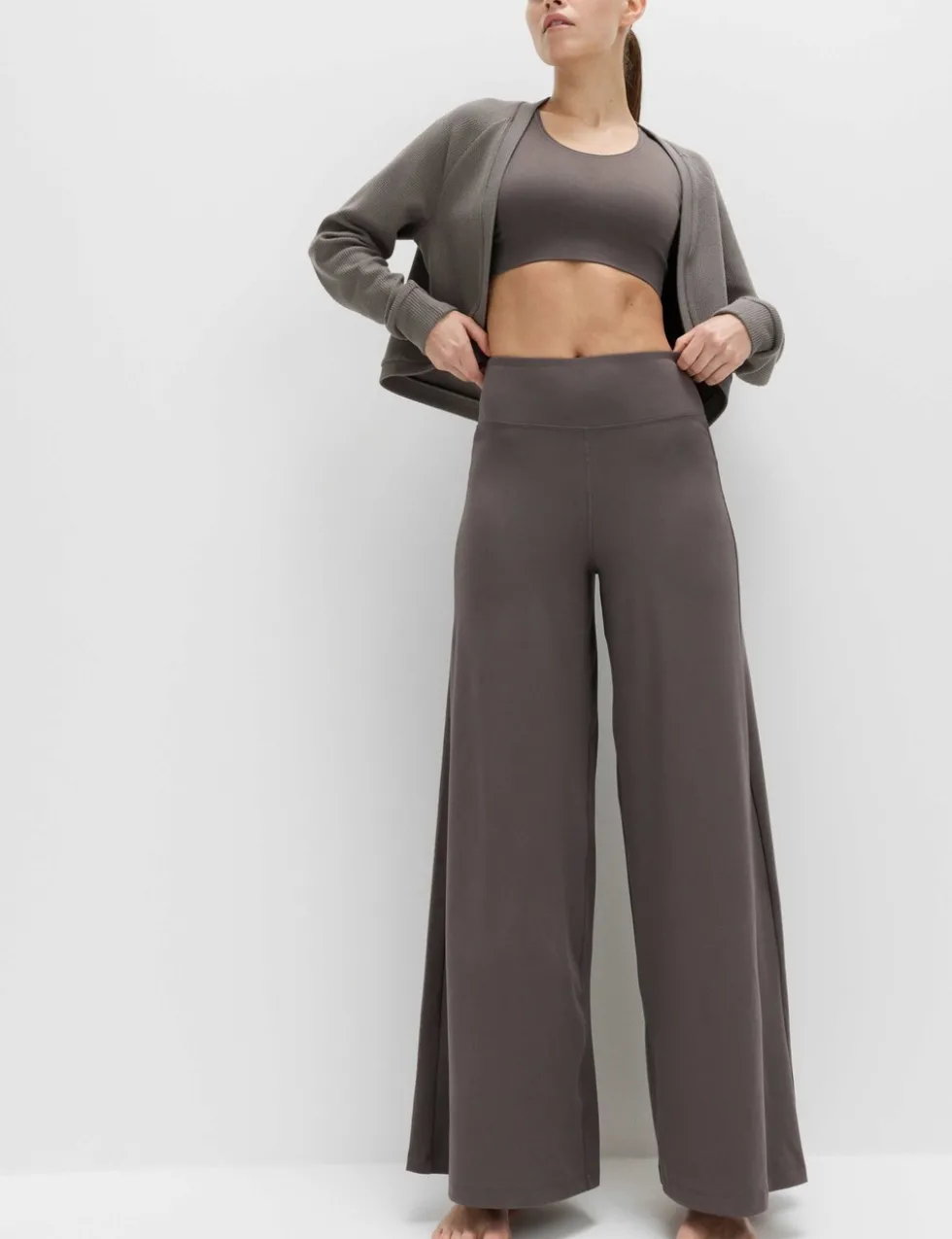 Go Balance High Waisted Palazzo Trousers