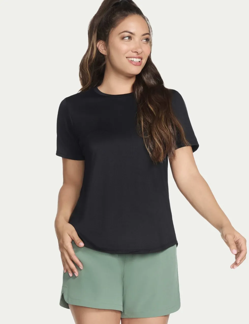 GO DRI SWIFT Crew Neck T-Shirt