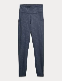 Go Move Cool Comfort™ Embossed High Waisted Gym Leggings