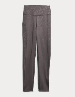 Go Move Cool Comfort™ Embossed High Waisted Gym Leggings
