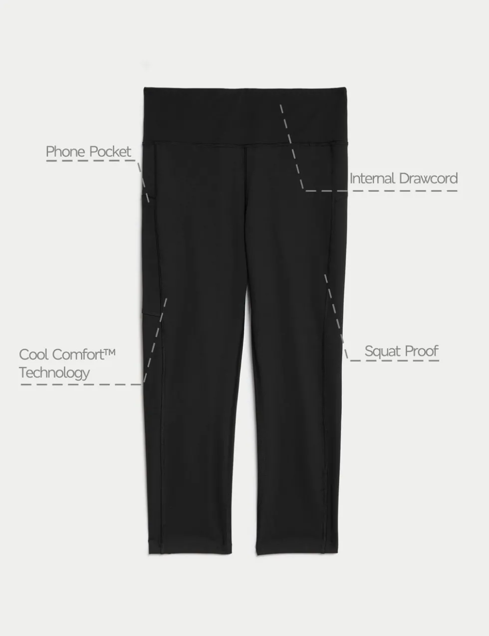 Go Move Cropped Gym Leggings