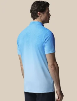 Golf Map Print Technical Polo Shirt