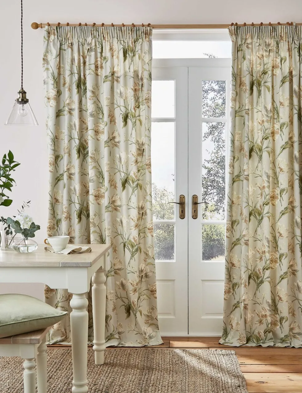 Gosford Pure Cotton Pencil Pleat Curtains