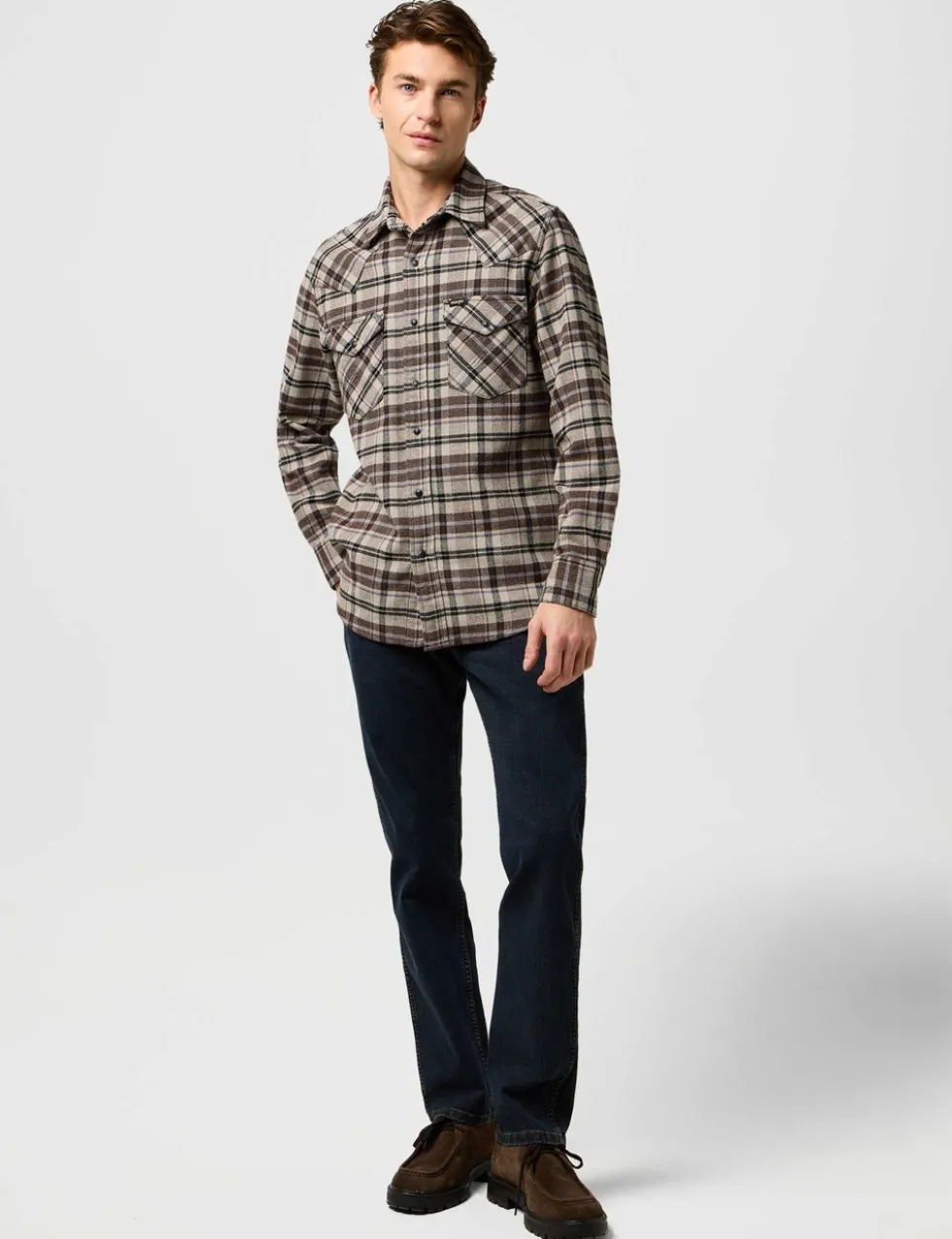 Greensboro Straight Fit Cotton Rich Jeans