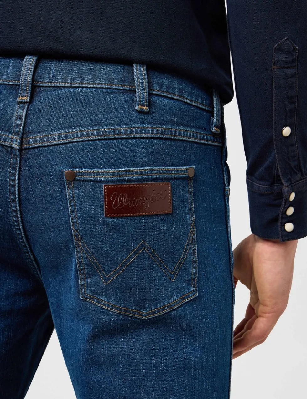 Greensboro Straight Fit Cotton Rich Jeans
