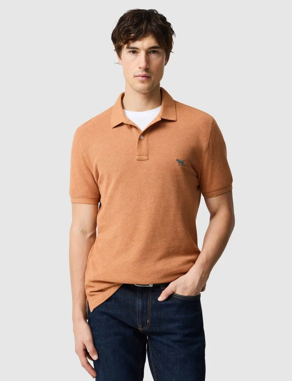 Gunn Slim Fit Pure Cotton Polo Shirt