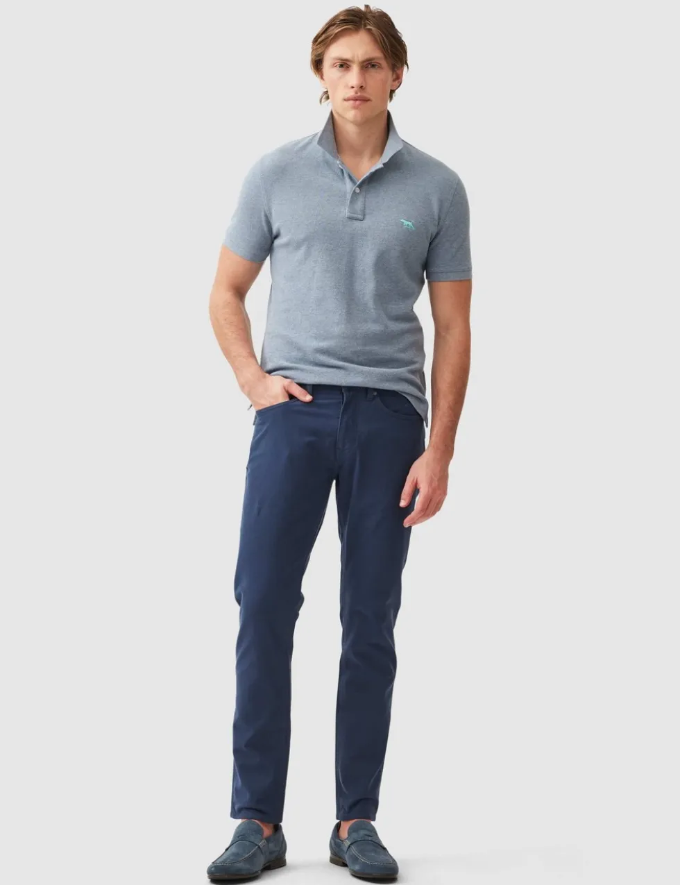 Gunn Slim Fit Pure Cotton Polo Shirt
