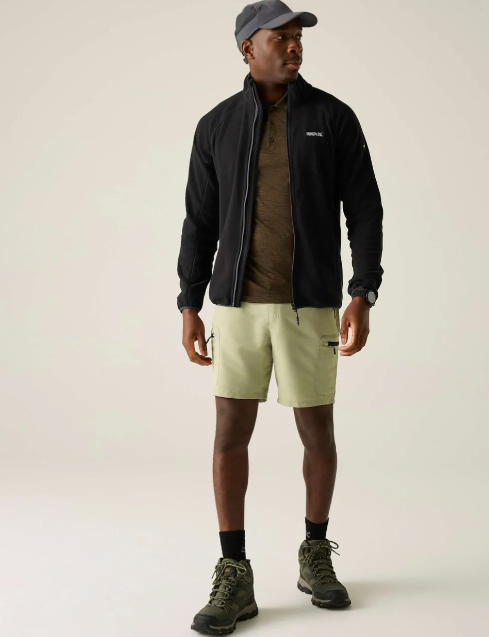 Hadfield Zip Up Funnel Neck Fleece