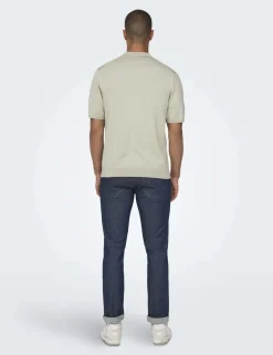 Half Zip Polo Shirt