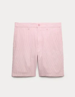 Half-Elasticated Waist Chino Shorts