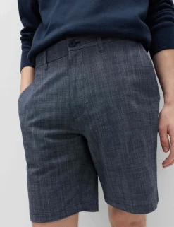Half-Elasticated Waist Chino Shorts