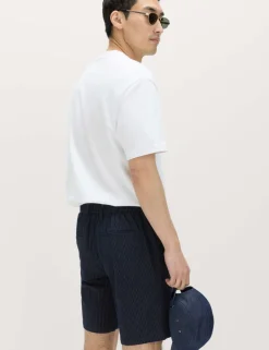 Half-Elasticated Waist Chino Shorts
