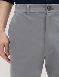 Half-Elasticated Waist Stretch Chino Shorts