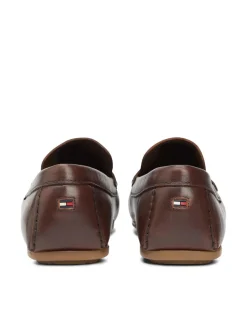 Hardware Hilfiger Leather Slip On Loafers