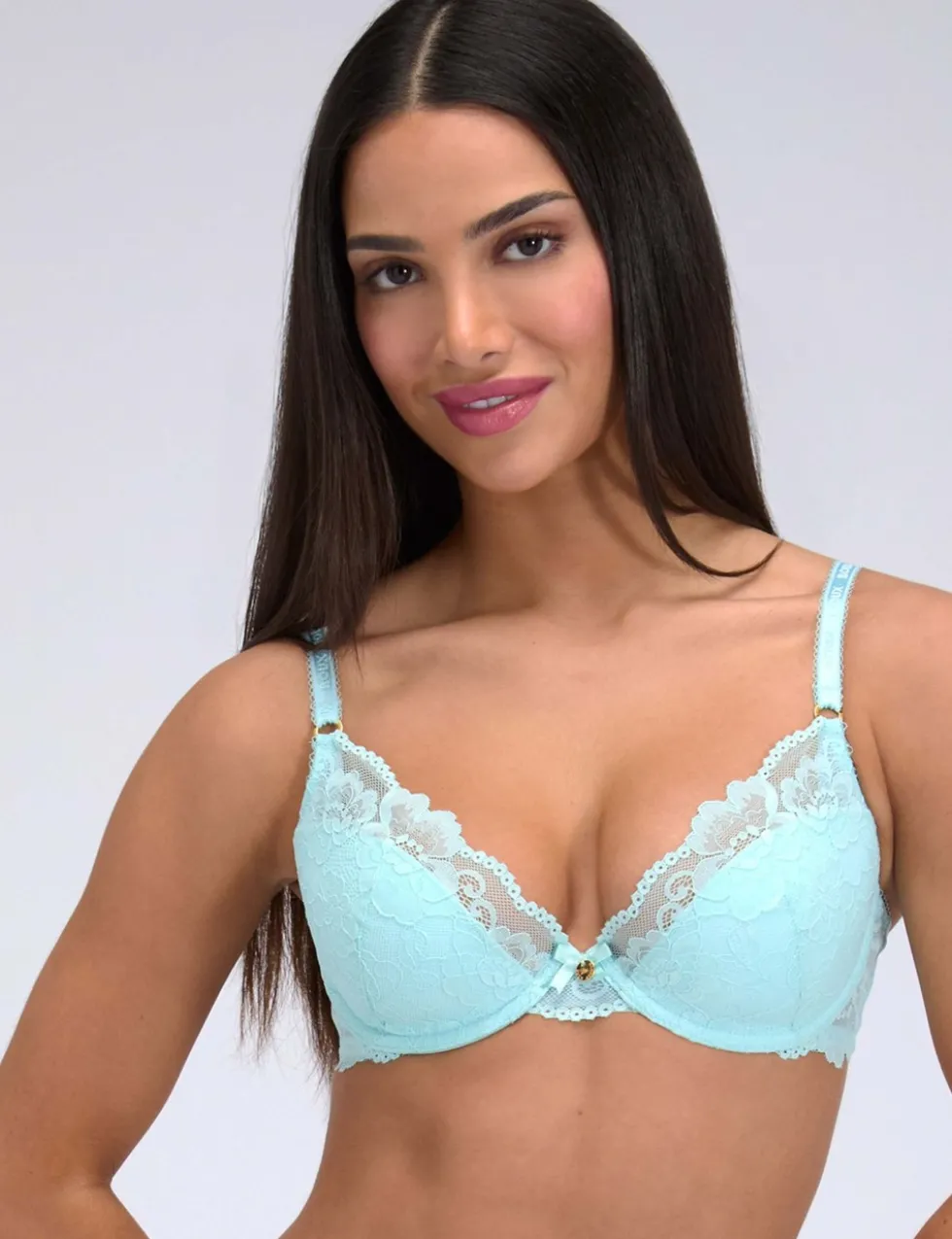 Harper Lace Wired Balconette Bra (A-E)
