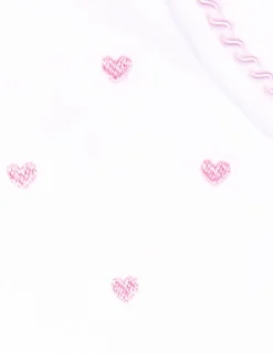 Heart Embroidered Sleepsuit (0-12 Mths)