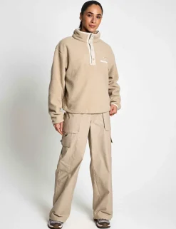 Helvetia Funnel Neck Fleece Sweatshirt